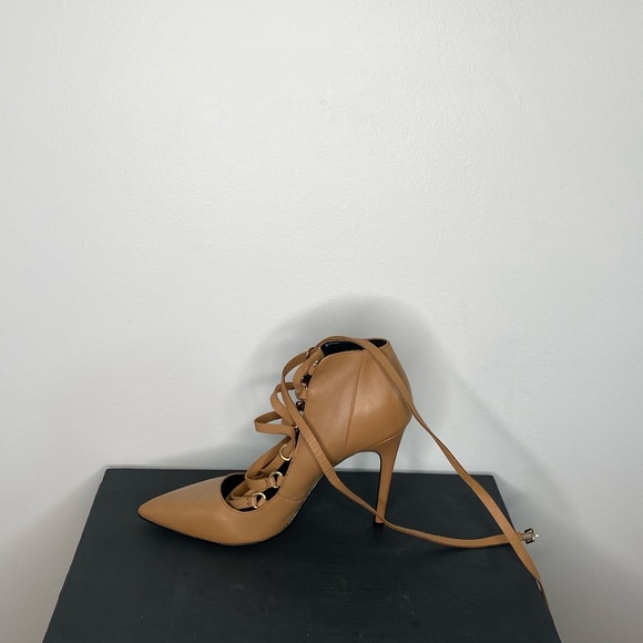 Nude Wrap High Heels - Picture 3 of 5